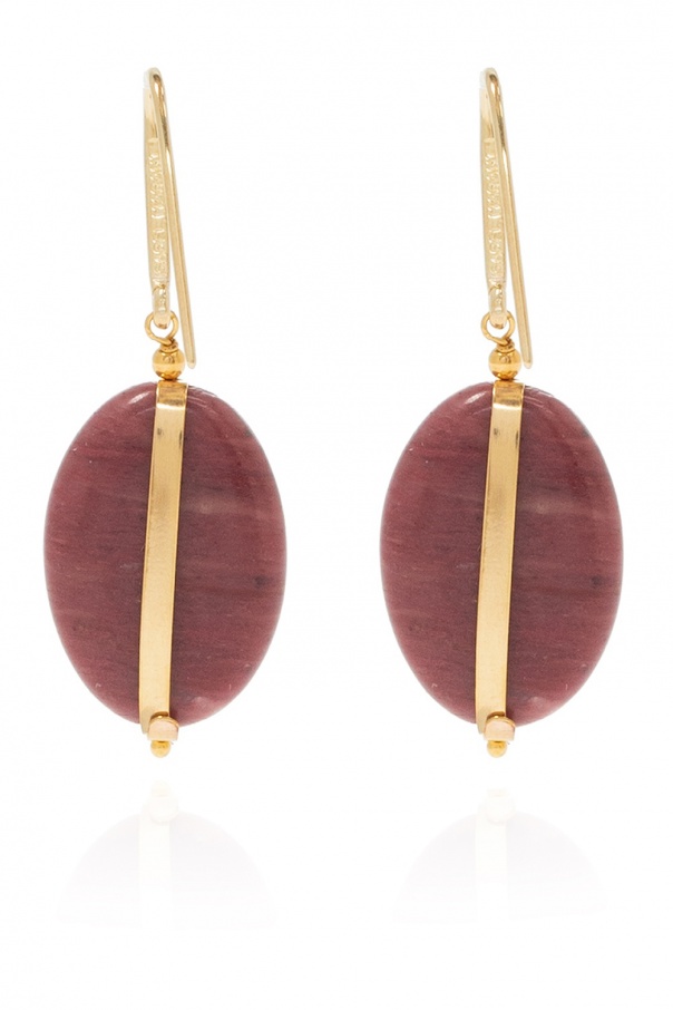 Isabel Marant Earrings with decorative stone